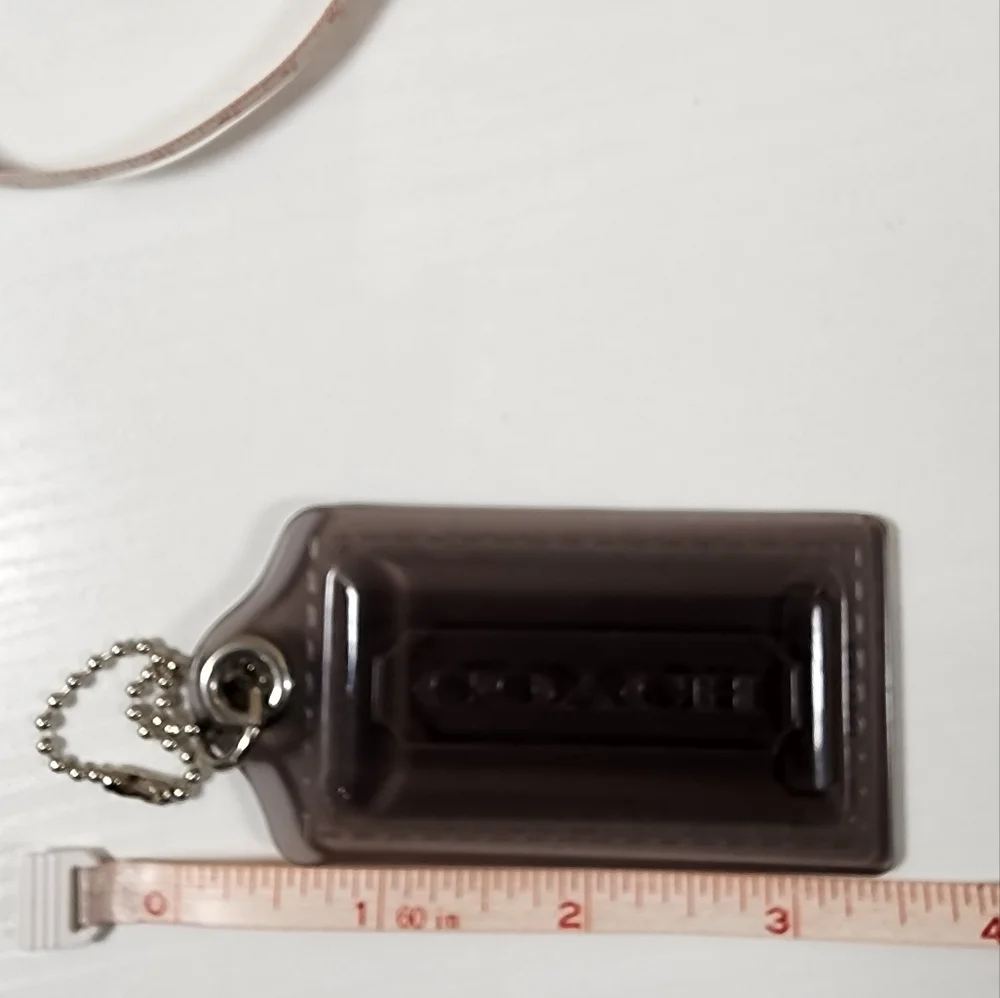 Coach Poppy 3.5 Inch Dark Smoky Hangtag